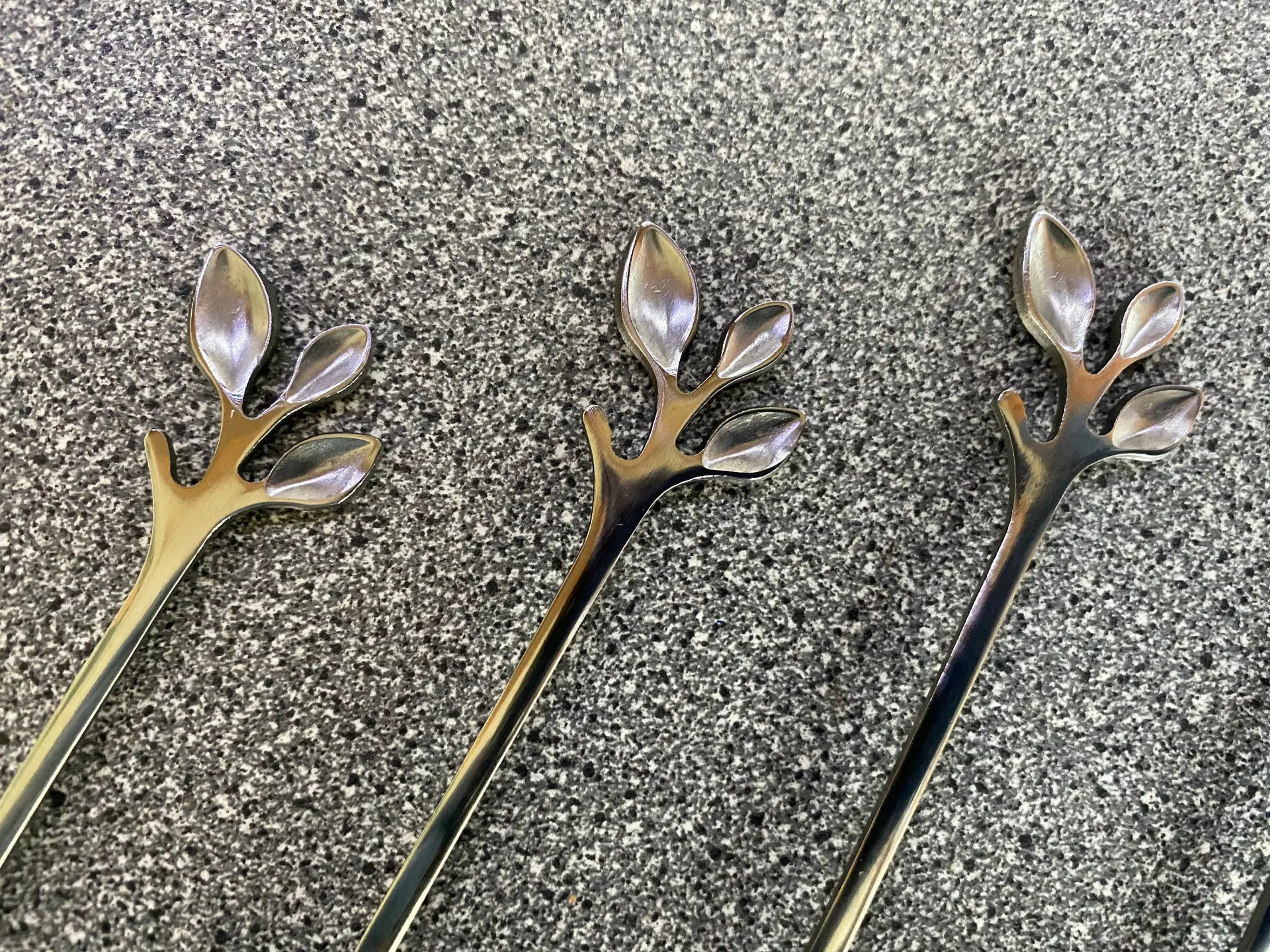 Silver Leafy Spoons by All Mart Bristol Ltd