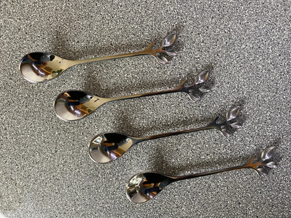 Silver Leafy Spoons by All Mart Bristol Ltd
