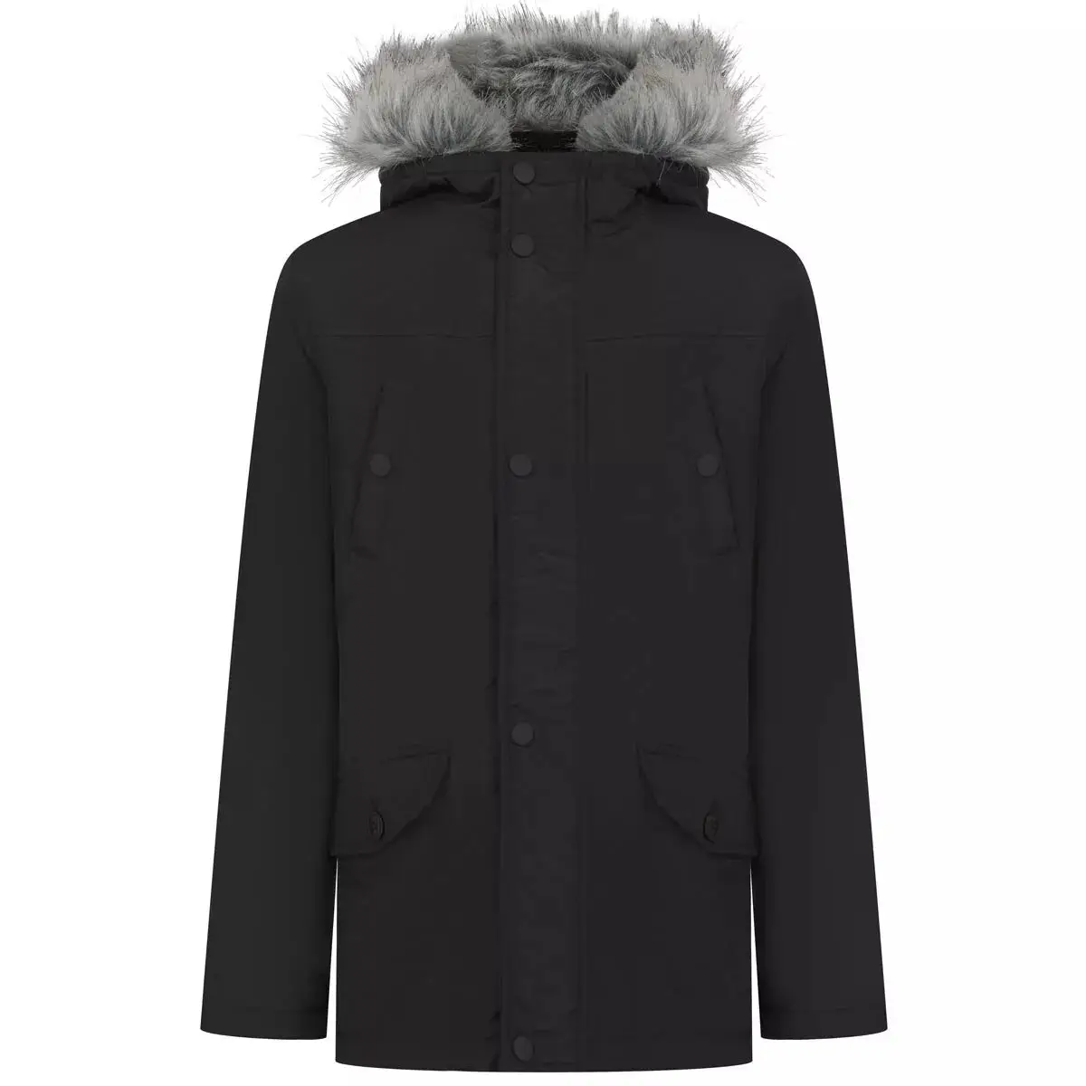 Boys Brave Soul Wonderwall Parka Jacket by All Mart Bristol Ltd