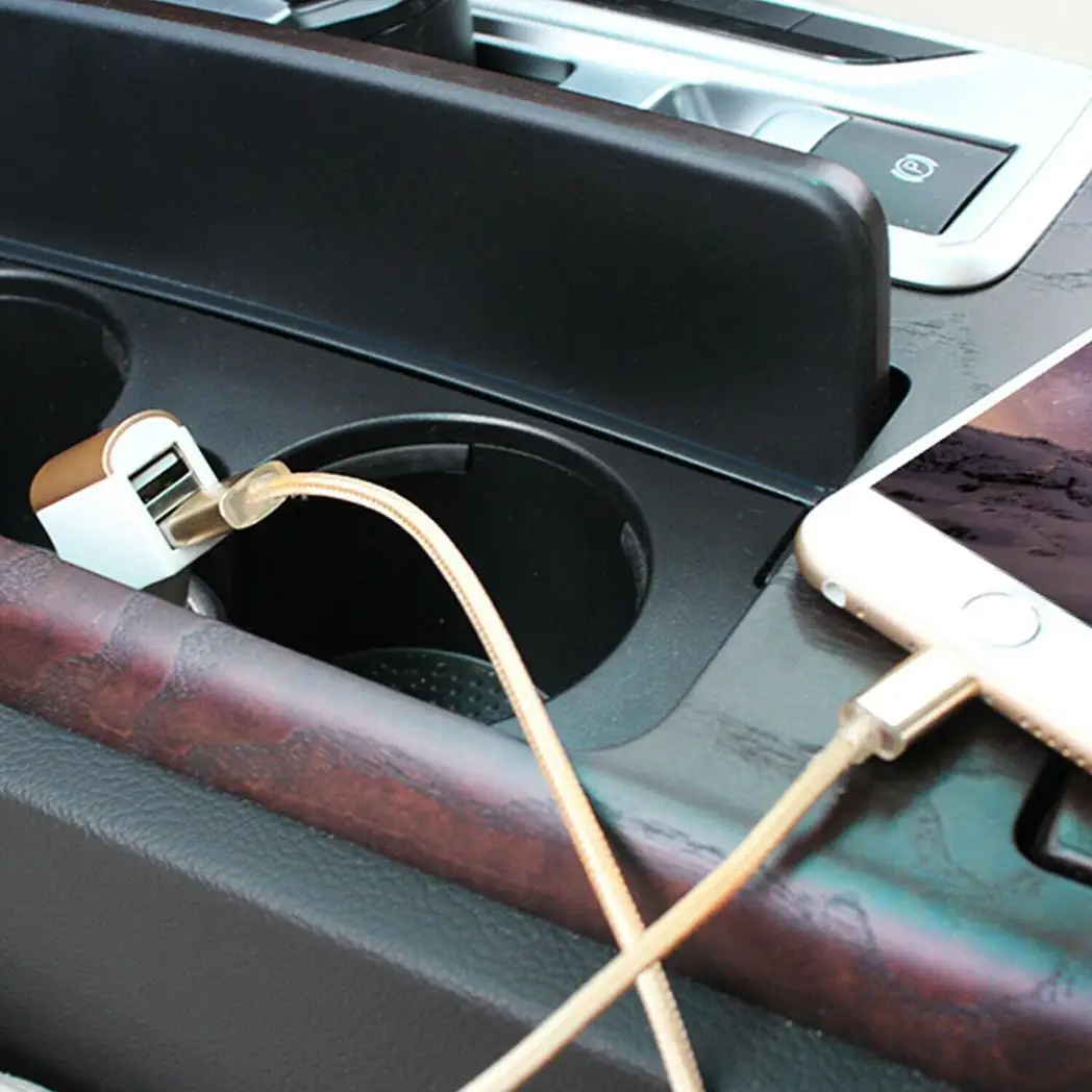 FX Factory Powabud Twin Socket USB 2.1A Car Charger, Gold by FX