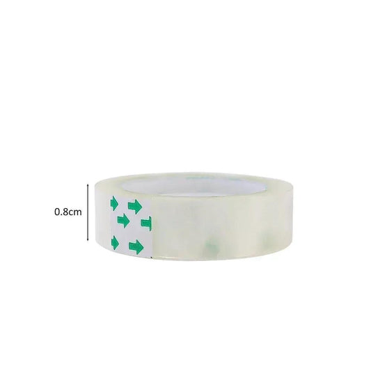 10/5/1 Rolls Premium Transparent Tape 0.8Cm 1.2Cm 1.8Cm Multifuntion High-Viscosity Adhesive Tape for Gift Wrapping Packing by All Mart Bristol Ltd