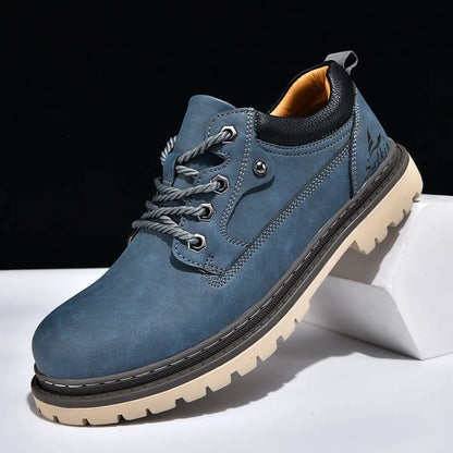 British-style Work Boots For Trendy Men by Dropshipman