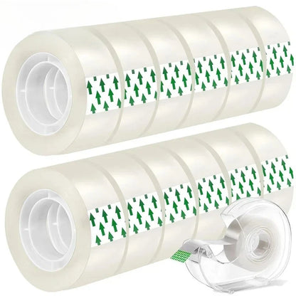 10/5/1 Rolls Premium Transparent Tape 0.8Cm 1.2Cm 1.8Cm Multifuntion High-Viscosity Adhesive Tape for Gift Wrapping Packing by All Mart Bristol Ltd