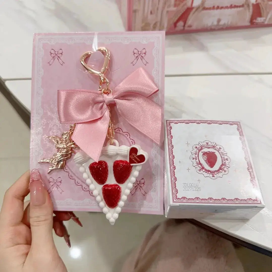 Flower Knows Solid Perfume Strawberry Cupid 3g Vegan Long Lasting Fragrance Balm Pendant Travel Size Cute Gift for Women by All Mart Bristol Ltd