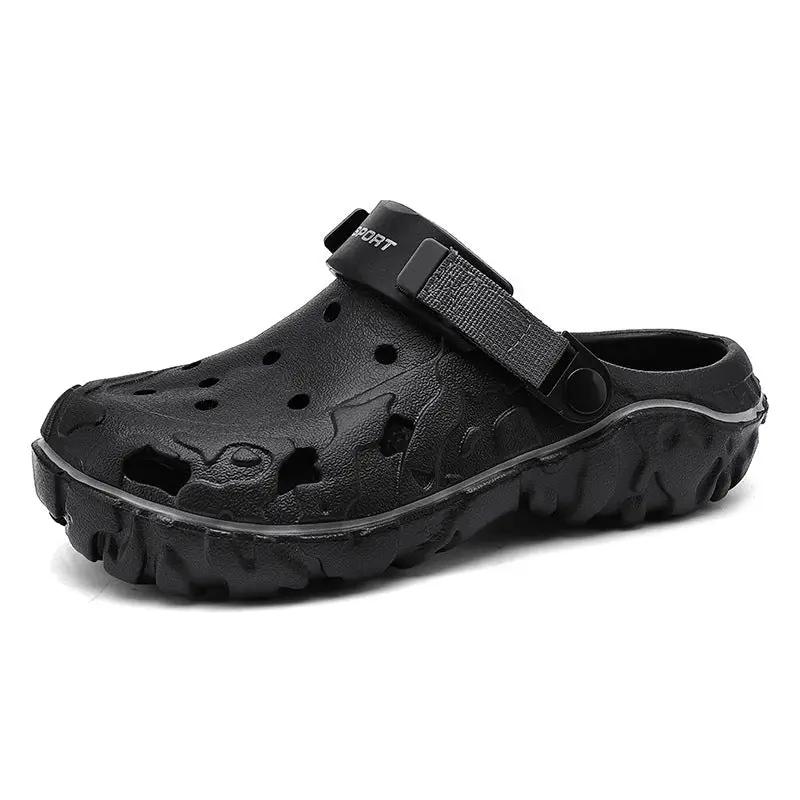 Breathable Soft Bottom Sports Beach Shoes Casual Two-way Wear Sandals by Dropshipman