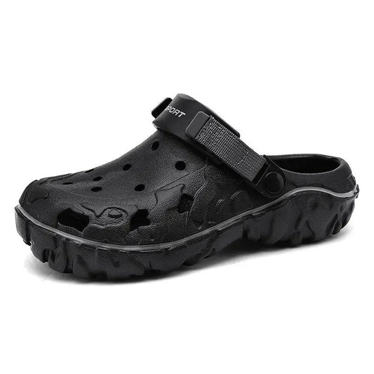Breathable Soft Bottom Sports Beach Shoes Casual Two-way Wear Sandals by Dropshipman