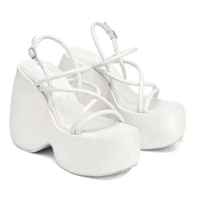 SpringSummer New Womens Stylish French-Style Sandals For Outwear by Dropshipman