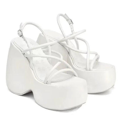SpringSummer New Womens Stylish French-Style Sandals For Outwear by Dropshipman