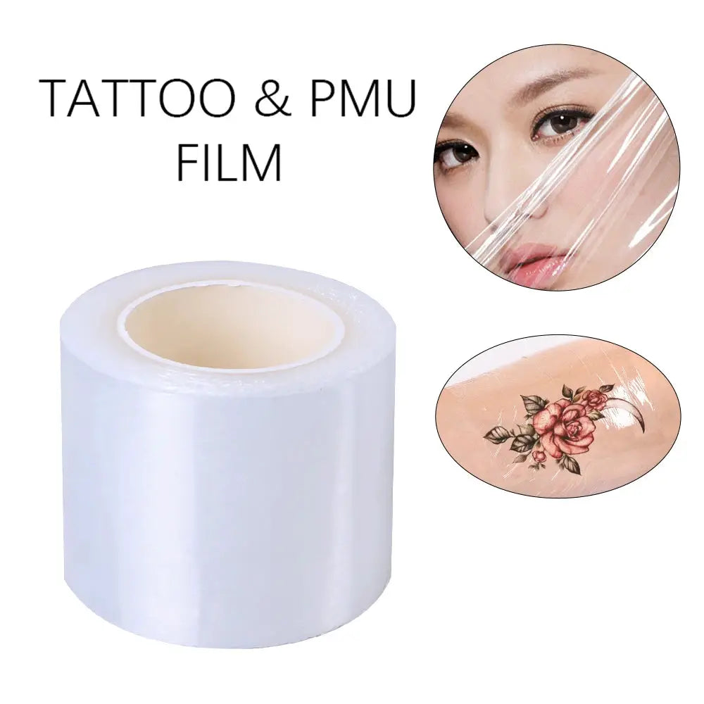 5/10pcs Tattoo Film Wrap Clear Cover Microbade Plastic Preservative 42mm*200mm Disposable Eyebrow Lips Transparent PMU Supplies by All Mart Bristol Ltd