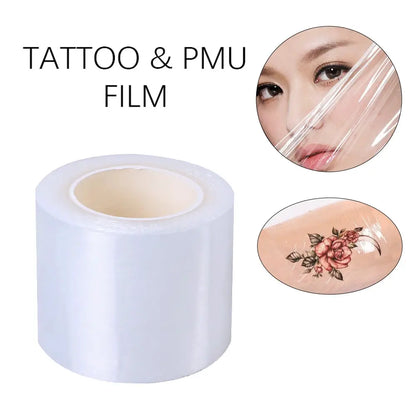 5/10pcs Tattoo Film Wrap Clear Cover Microbade Plastic Preservative 42mm*200mm Disposable Eyebrow Lips Transparent PMU Supplies by All Mart Bristol Ltd