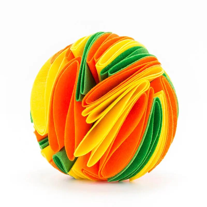 Foldable Dog Snuffle Ball Dog Training Toys Increase IQ Pet Cat Training Games Feeding Intelligence Toy by Dropshipman