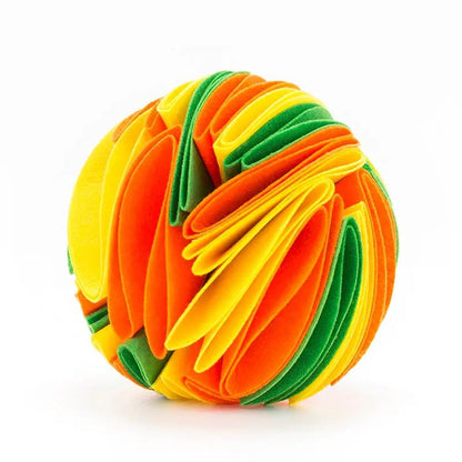 Foldable Dog Snuffle Ball Dog Training Toys Increase IQ Pet Cat Training Games Feeding Intelligence Toy by Dropshipman