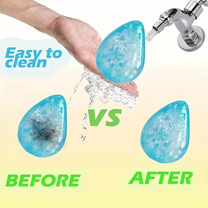 2/3/6Pcs Taba Crystal Simulation Water Drop Squishy Toy, Squishy Series, Water Drop Squishy Fun, Q-Bounce Squeeze Toy, Slow-Rebound Material, Suitable for Desk Decoration and Classroom Prizes, Perfect Gift for Christmas, Valentine'S Day, Children'S Day by All Mart Bristol Ltd