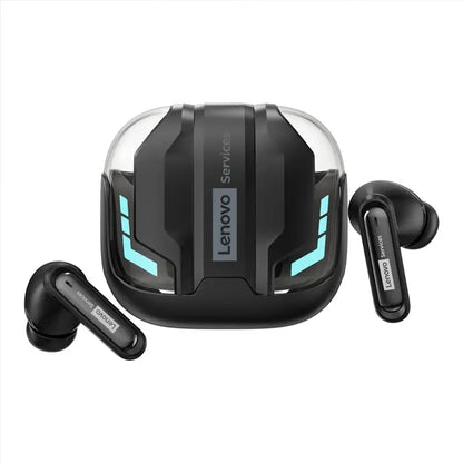 Choice Lenovo Gaming Headset Wireless Bluetooth 6.0 Earphones RGB Low Latency Waterproof Headphones Sports Headset GT103 by All Mart Bristol Ltd