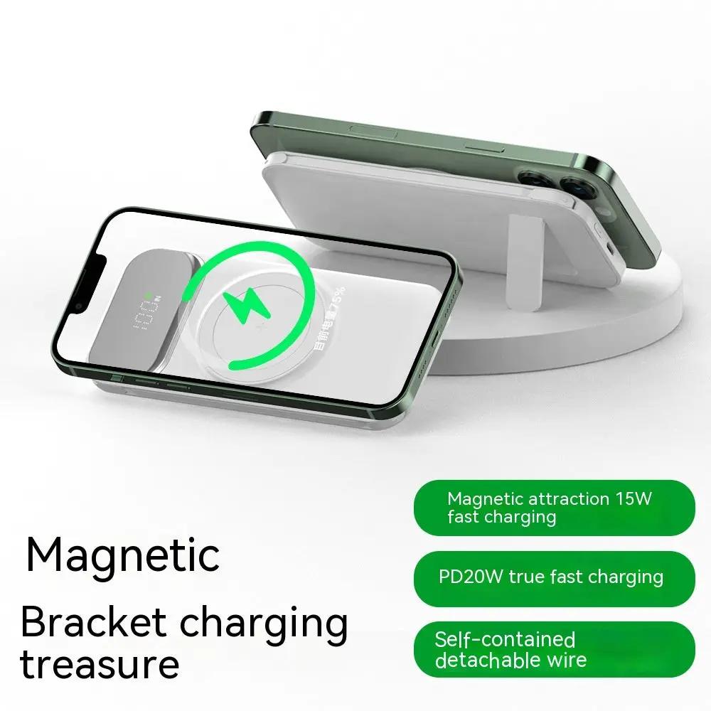 Wireless Power Bank With Cable by Dropshipman