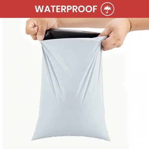 MAIL M 100 - Poly Mail Bags Medium Size 10"x14" Waterproof, Tear-Resistant, Self-Seal Postal Bags - 100 Pieces by All Mart Bristol Ltd