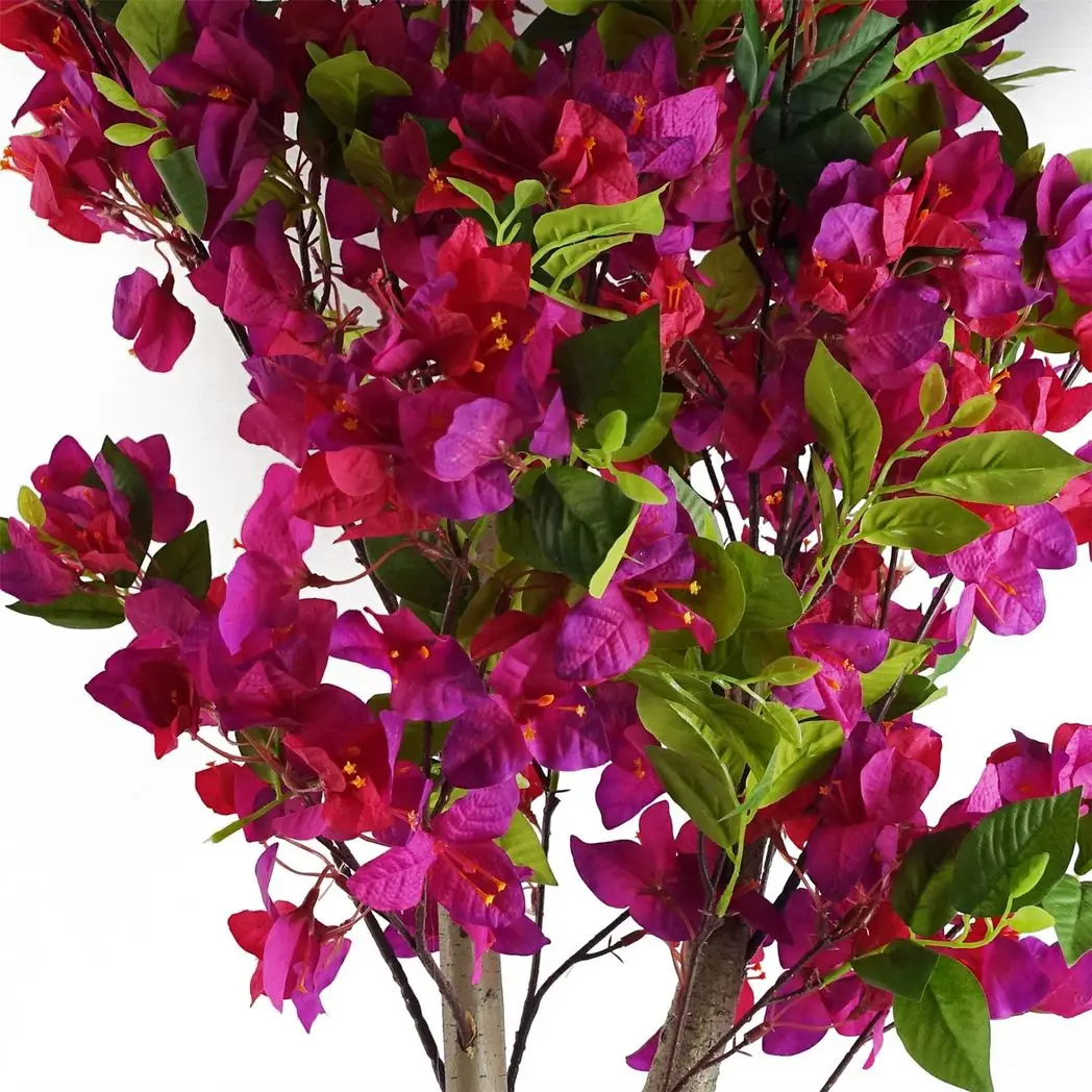 150cm Artificial Pink Bougainvillea Tree by Leaf