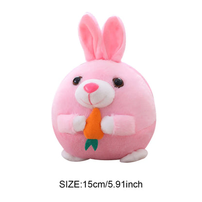 Electronic Pet Dog Toy Plush Doll Ball Talking Pet Bouncing Jump Ball Active Moving Pet Plush Toy Bite Resistant Interactive Toy