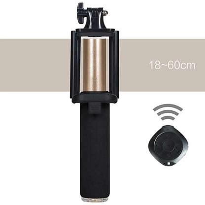 Aquarius Selfie Stick with Video Function - Gold by Aquarius