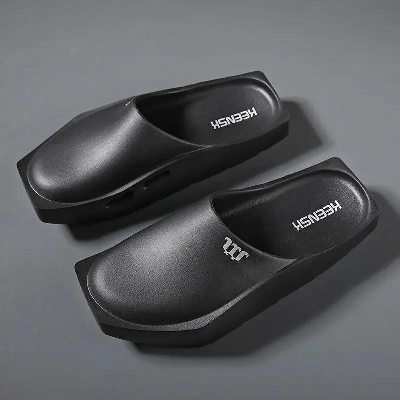 Niche Toe Cap Slipper Men's Casual Platform by Dropshipman