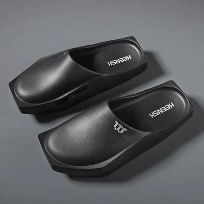 Niche Toe Cap Slipper Men's Casual Platform by Dropshipman