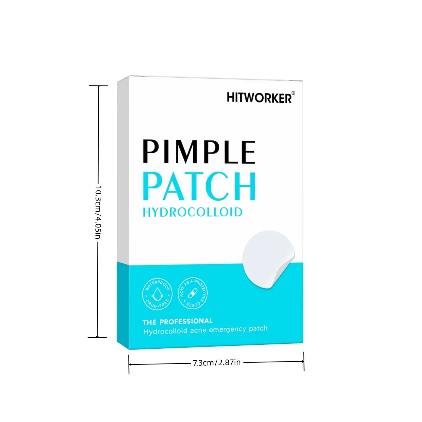 144/360/720pcs Hydrocolloid Acne Pimple Patches for Face, Effective Blemish Spot Treatment, Invisible & Skin-Friendly by All Mart Bristol Ltd
