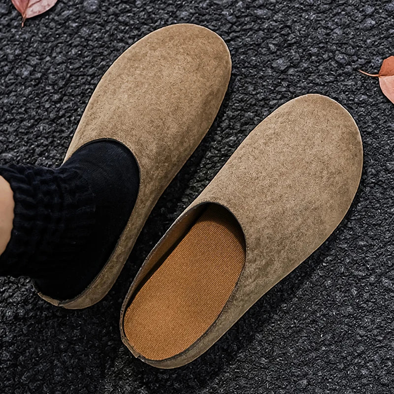 Men's casual slip-on slippers summer new soft-sole anti-slip outdoor breathable light youth fashion sports open-heel slippers by All Mart Bristol Ltd