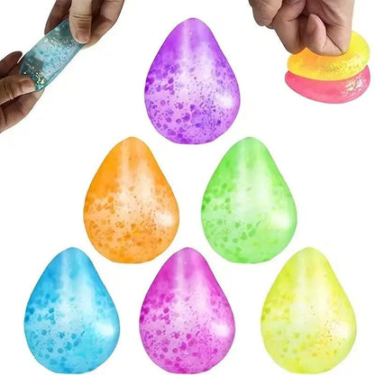 2/3/6Pcs Taba Crystal Simulation Water Drop Squishy Toy, Squishy Series, Water Drop Squishy Fun, Q-Bounce Squeeze Toy, Slow-Rebound Material, Suitable for Desk Decoration and Classroom Prizes, Perfect Gift for Christmas, Valentine'S Day, Children'S Day by All Mart Bristol Ltd