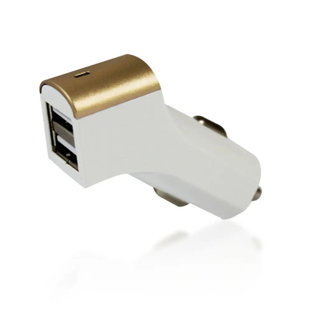 FX Factory Powabud Twin Socket USB 2.1A Car Charger, Gold by FX