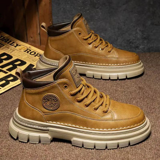 Men's High-top Winter British-style Retro Martin Boots by Dropshipman