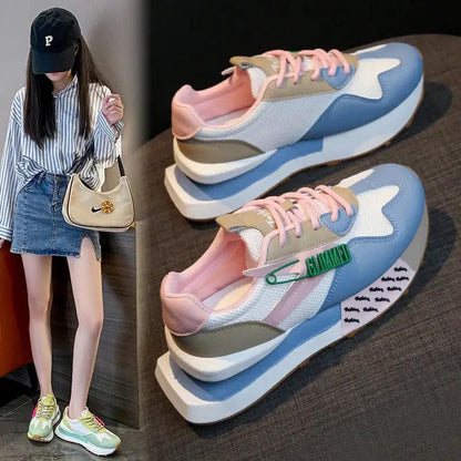 Daddy Breathable Summer Genuine Leather Thick Bottom Women'S Clothing Argan Sneaker by All Mart Bristol Ltd