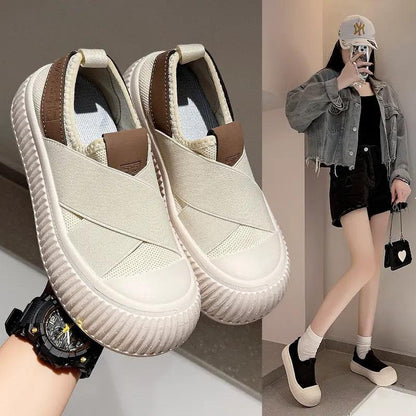 Womens Retro Breathable Casual Sports Sneakers by Dropshipman