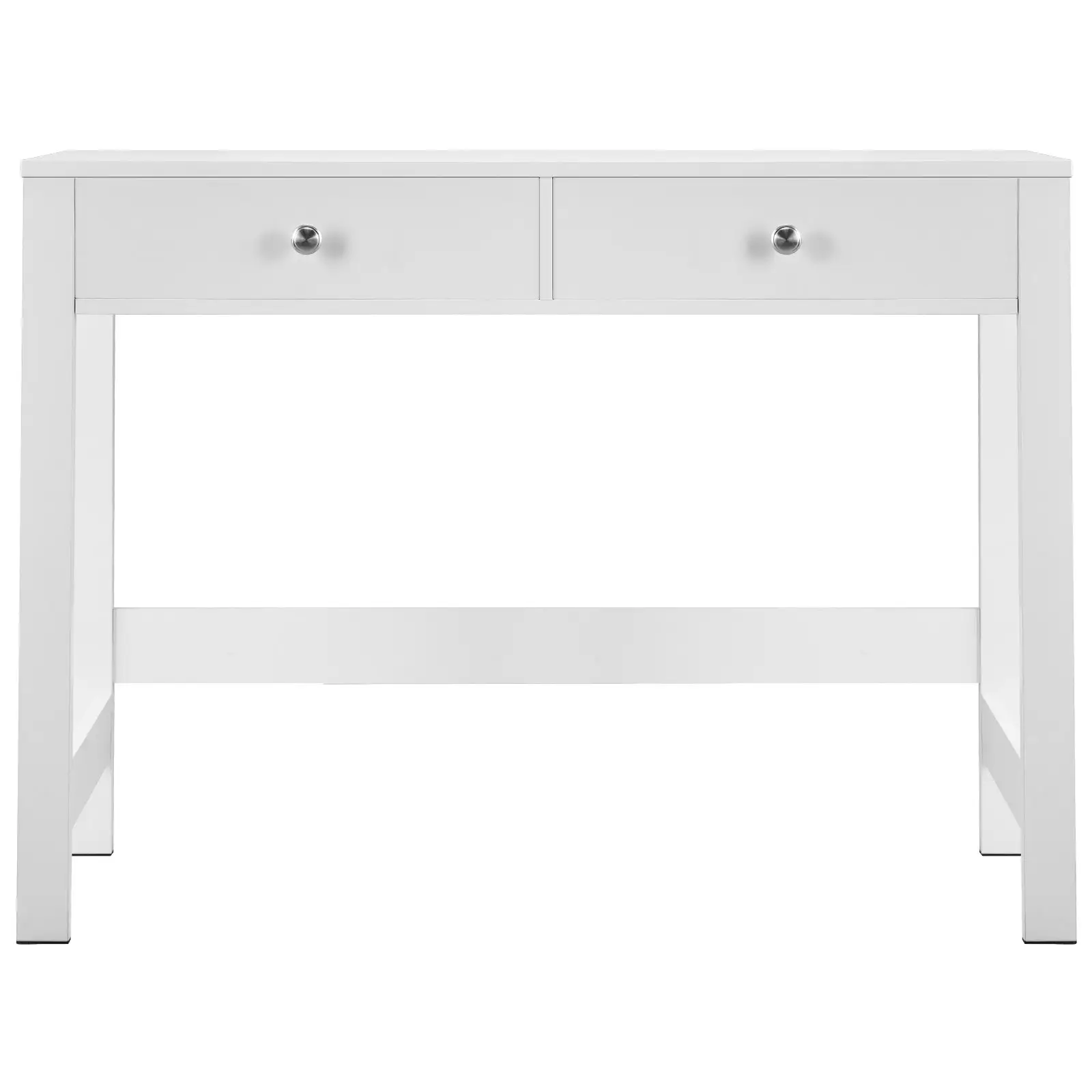 VEVOR Small Desk with Drawers, Kids Desk for Bedroom, Modern Simple Study Table for Drawing, Reading, Writing, Rectangle MDF Furniture Study Storage Table for Home, Office, White by All Mart Bristol Ltd