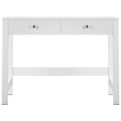 VEVOR Small Desk with Drawers, Kids Desk for Bedroom, Modern Simple Study Table for Drawing, Reading, Writing, Rectangle MDF Furniture Study Storage Table for Home, Office, White by All Mart Bristol Ltd