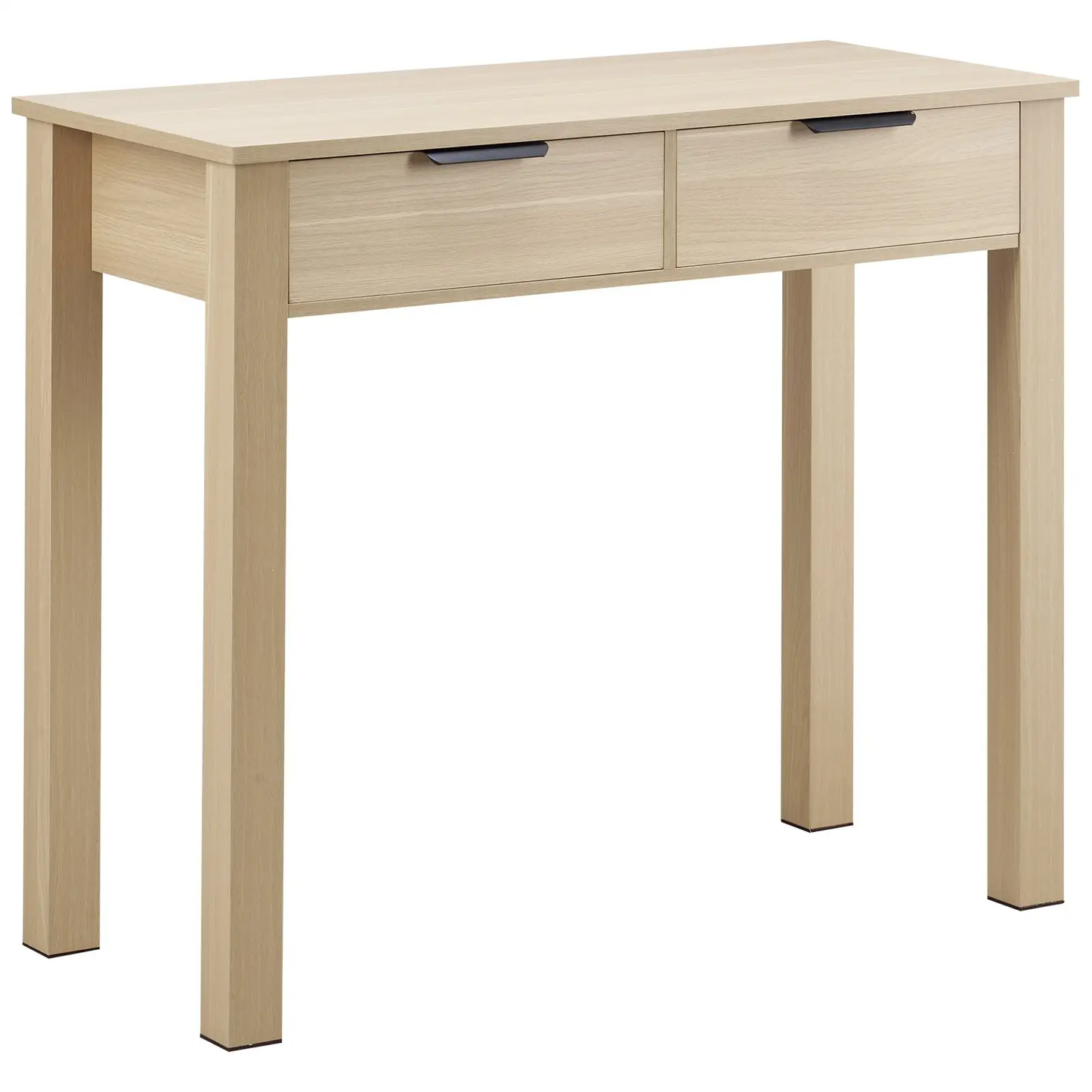VEVOR Small Desk with Drawers, Kids Desk for Bedroom, Modern Simple Study Table for Drawing, Reading, Writing, Rectangle MDF Furniture Study Storage Table for Home, Office, Light Wood by All Mart Bristol Ltd