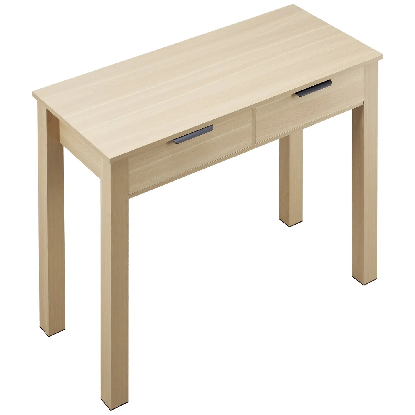 VEVOR Small Desk with Drawers, Kids Desk for Bedroom, Modern Simple Study Table for Drawing, Reading, Writing, Rectangle MDF Furniture Study Storage Table for Home, Office, Light Wood by All Mart Bristol Ltd