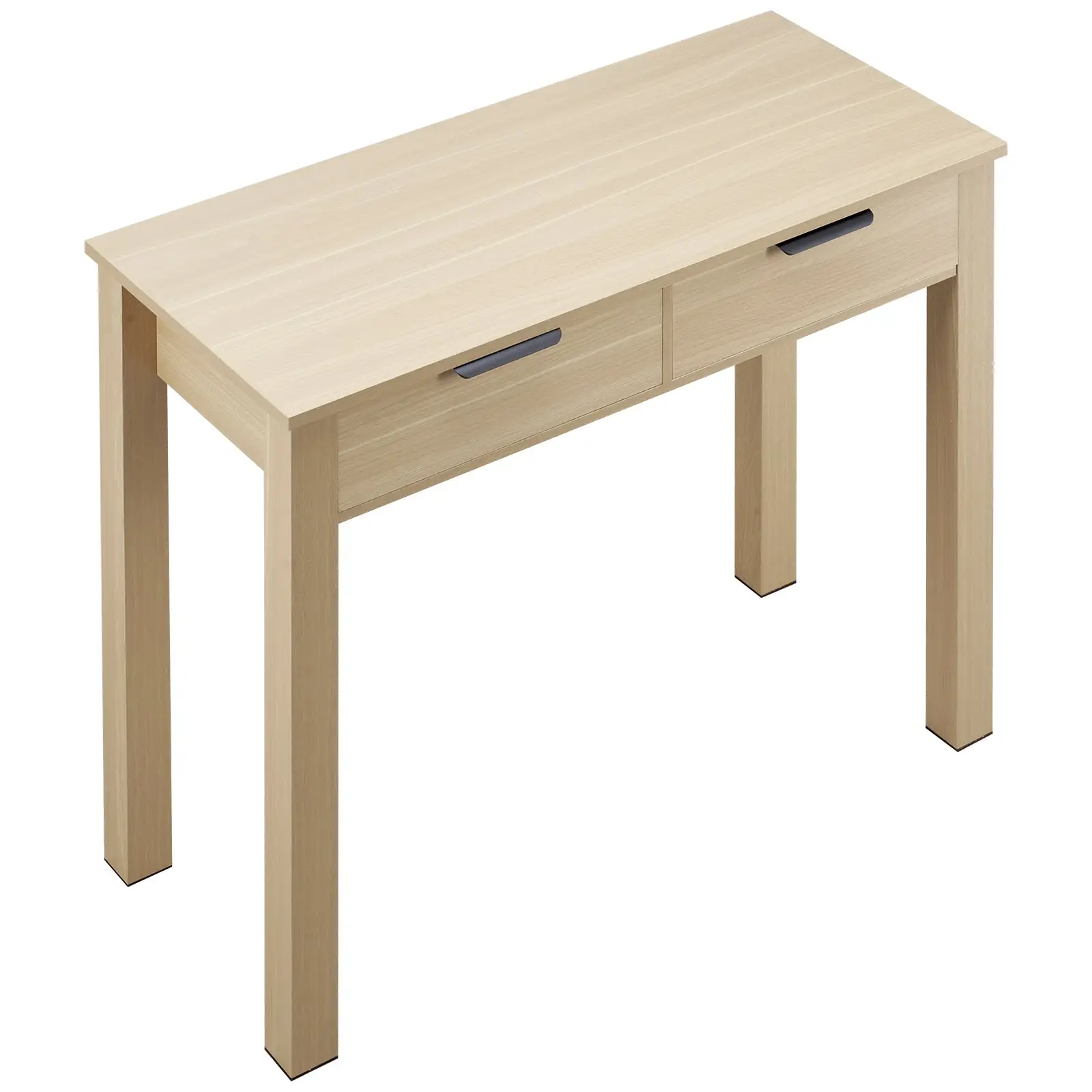 VEVOR Small Desk with Drawers, Kids Desk for Bedroom, Modern Simple Study Table for Drawing, Reading, Writing, Rectangle MDF Furniture Study Storage Table for Home, Office, Light Wood by All Mart Bristol Ltd