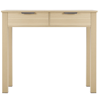VEVOR Small Desk with Drawers, Kids Desk for Bedroom, Modern Simple Study Table for Drawing, Reading, Writing, Rectangle MDF Furniture Study Storage Table for Home, Office, Light Wood by All Mart Bristol Ltd