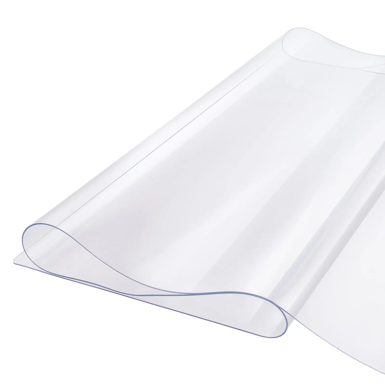 VEVOR Plastic Table Cover, 42 x 96 Inch 1.5 mm Thick Clear Table Protector, Rectangle PVC Desk Mat, Waterproof & Easy Cleaning Desk Pad Tablecloth, for Office Dresser Dining Room Table Night Stand by All Mart Bristol Ltd