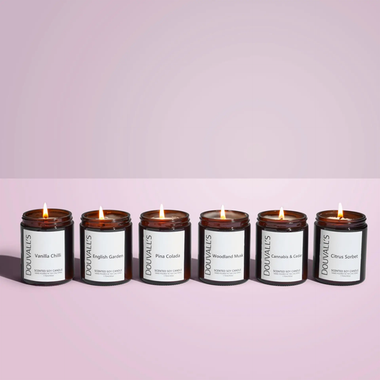 Eco Soy Wax scented Candles 180g | Hand-Poured in England with Expertly Blended Essential Oils by All Mart Bristol Ltd