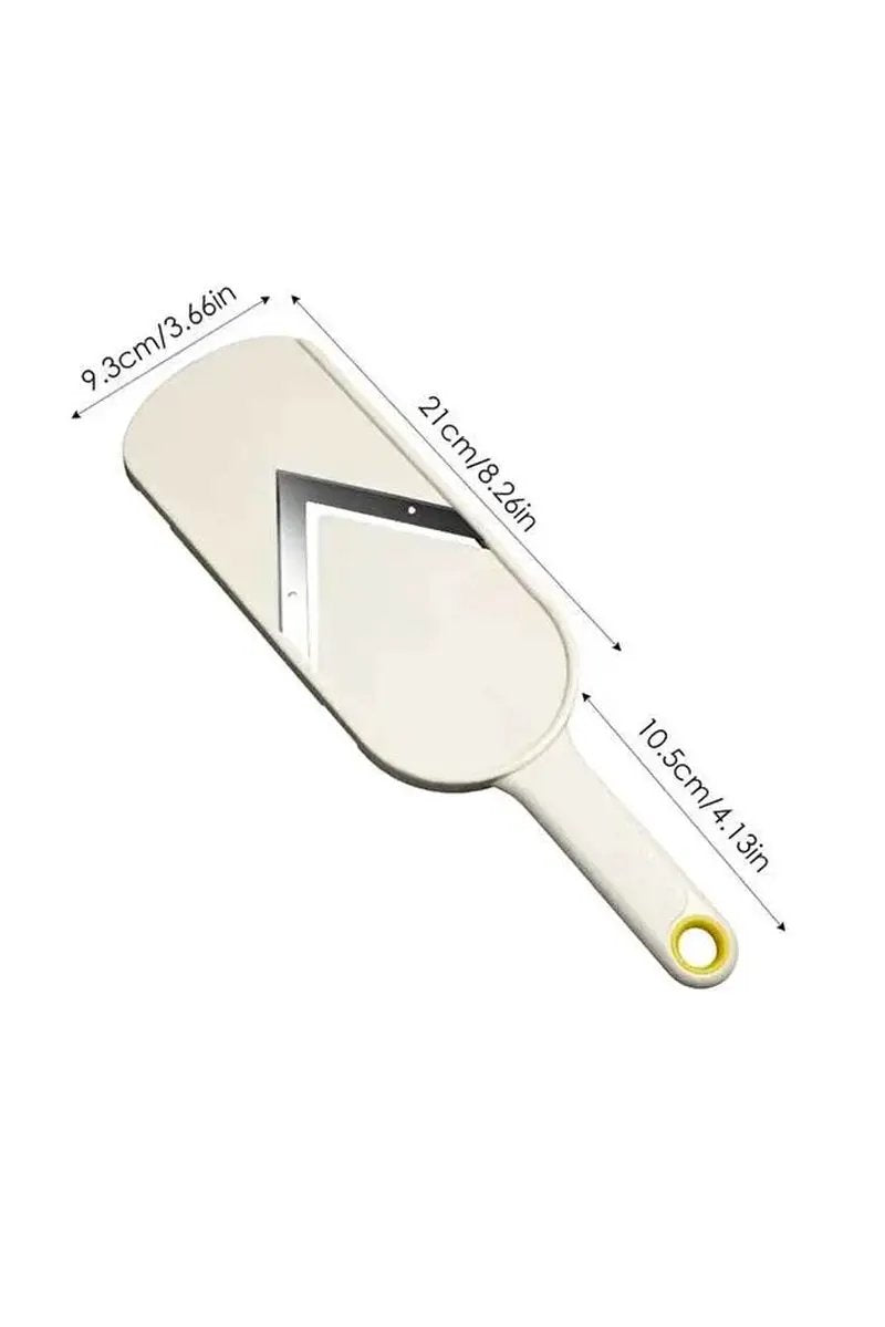 Stainless Steel Blade Vegetable Chopper Slicer Non Slip Base Cabbage Carrot, Salad Onion Cutter by All Mart Bristol Ltd