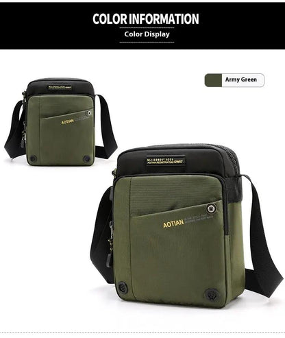 Men's Shoulder Tide Crossbody Outdoor Travel Waterproof Leisure Personalized Bag by Dropshipman