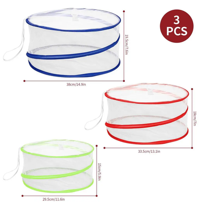 VINSANI SET OF 3 POP UP FOOD COVERS 0008501 by Vinsani