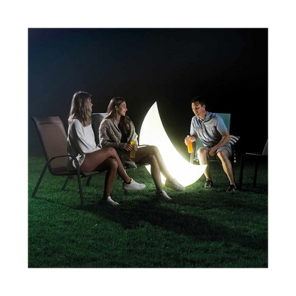 Intex LED Floating Moon Crescent Light for Garden Lighting, 1.35m x 43cm x 89cm by Intex