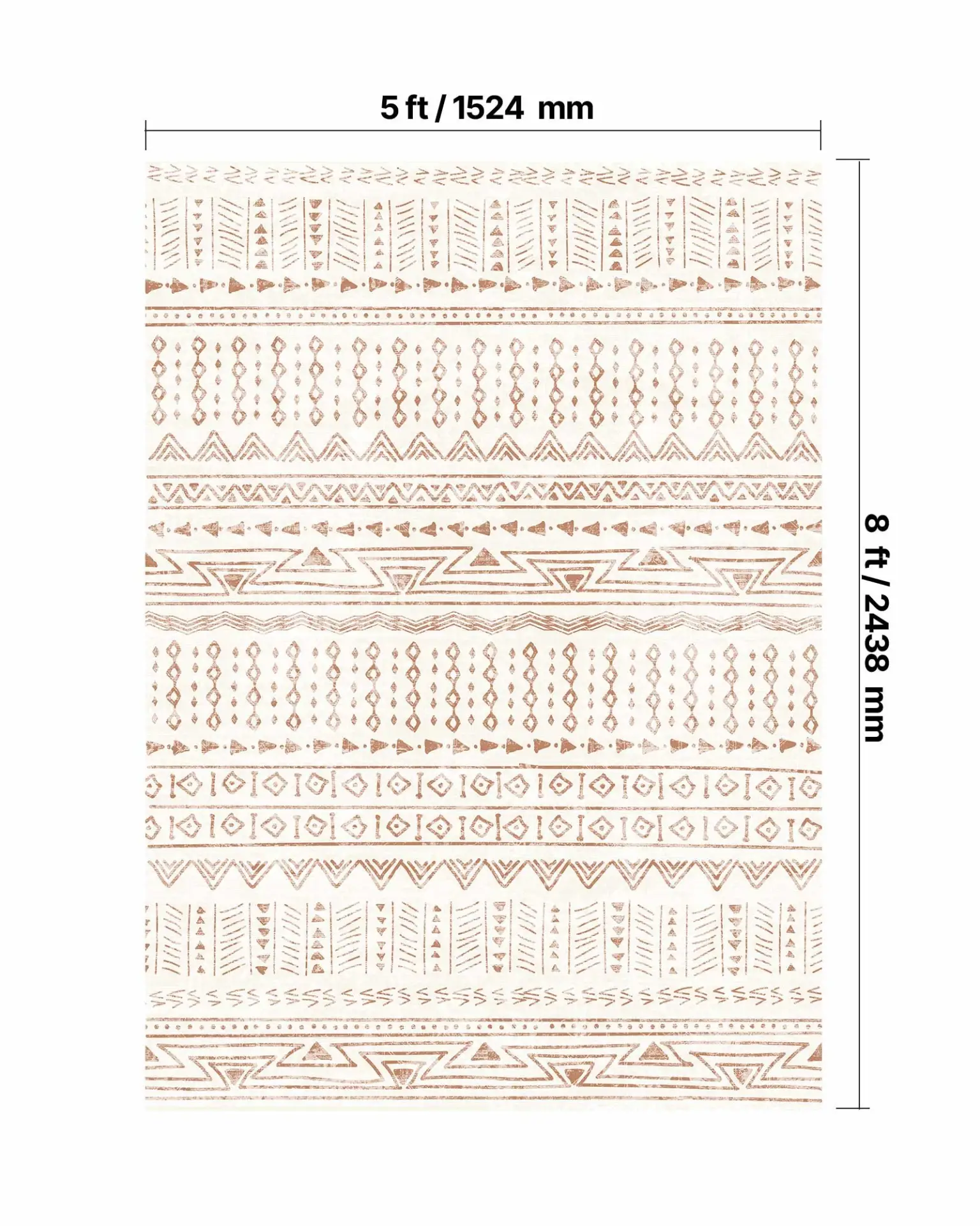 VEVOR Area Rug, 5 x 8 ft Large Washable Rug, Non-Slip and Tear-Resistant Soft Carpet, Pet Friendly Modern Area Rugs, Indoor Mat for Bedroom, Office, Living Room, Entryway, Beige by All Mart Bristol Ltd