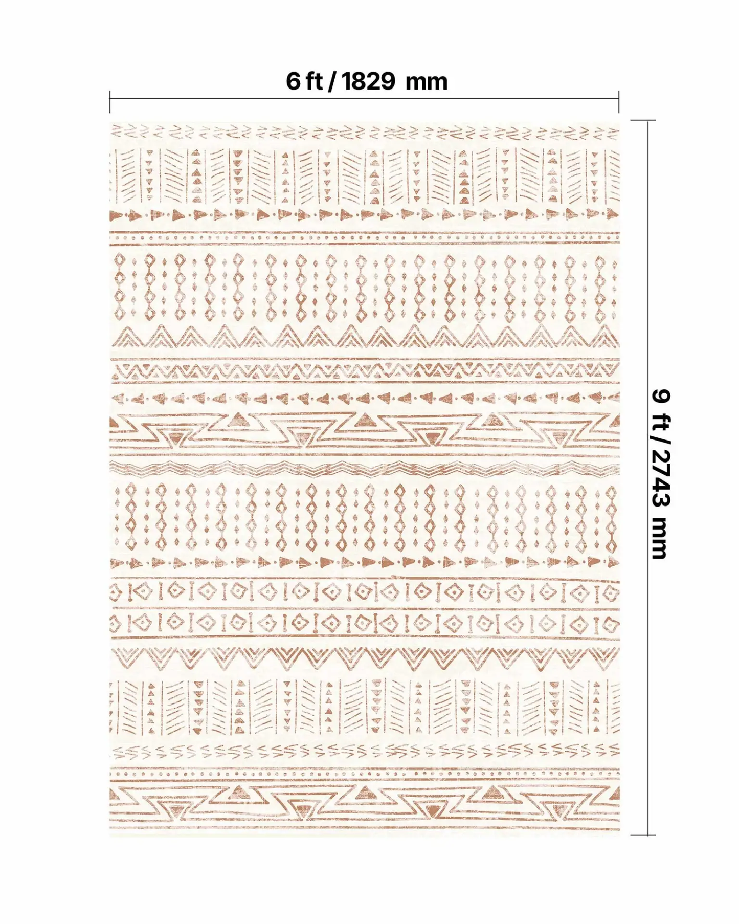 VEVOR Area Rug, 6 x 9 ft Large Washable Rug, Non-Slip and Tear-Resistant Soft Carpet, Pet Friendly Modern Area Rugs, Indoor Mat for Bedroom, Office, Living Room, Entryway, Beige by All Mart Bristol Ltd