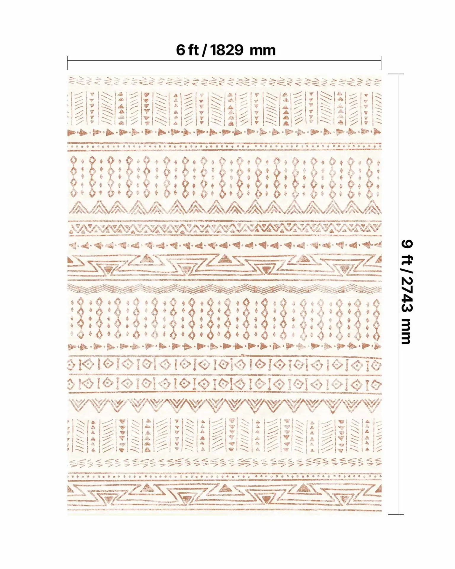 VEVOR Area Rug, 6 x 9 ft Large Washable Rug, Non-Slip and Tear-Resistant Soft Carpet, Pet Friendly Modern Area Rugs, Indoor Mat for Bedroom, Office, Living Room, Entryway, Beige by All Mart Bristol Ltd