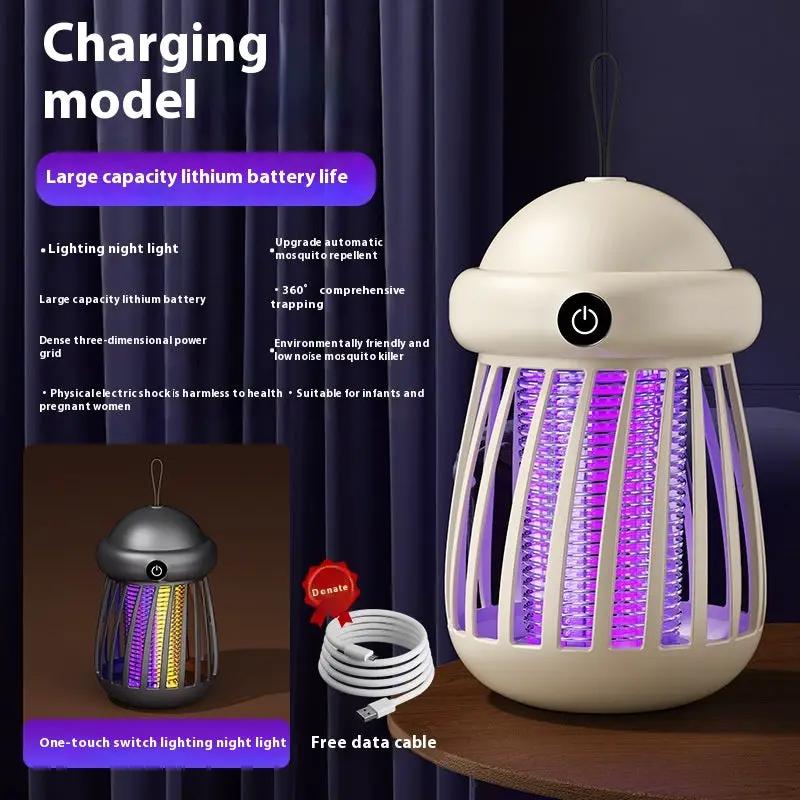 Mosquito Killer Lamp Insect Repellent Radiation Less Mute Electric Insect Trap Usb Charging Outdoor Mosquito Killer Repellent by Dropshipman