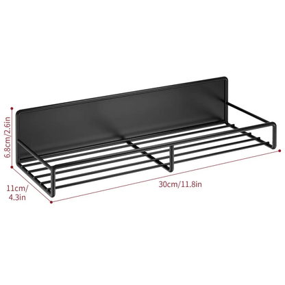 VINSANI 4pc MAGNETIC SPICE RACK METAL SHELF 1010421 by Vinsani