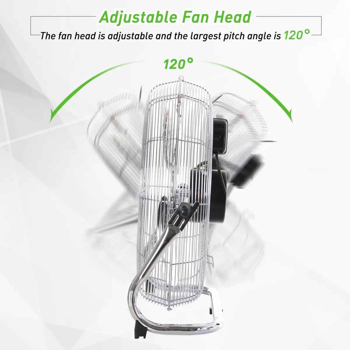 HOMCOM 55cm 100W Tower Fan Home Office Moving Oscillation with 3-Speed Wind by Unbranded